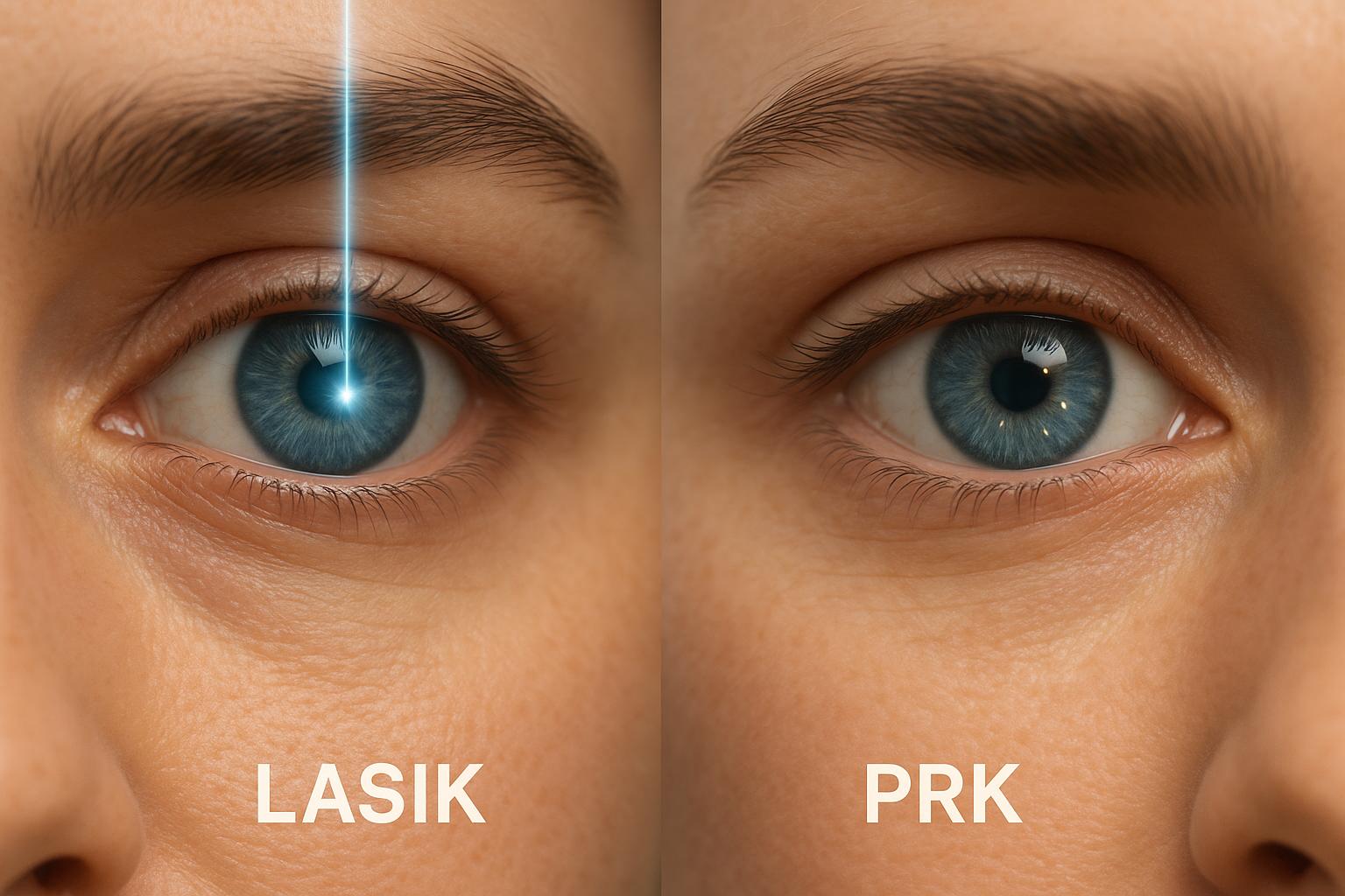 LASIK vs. PRK: Visual Outcomes Compared
