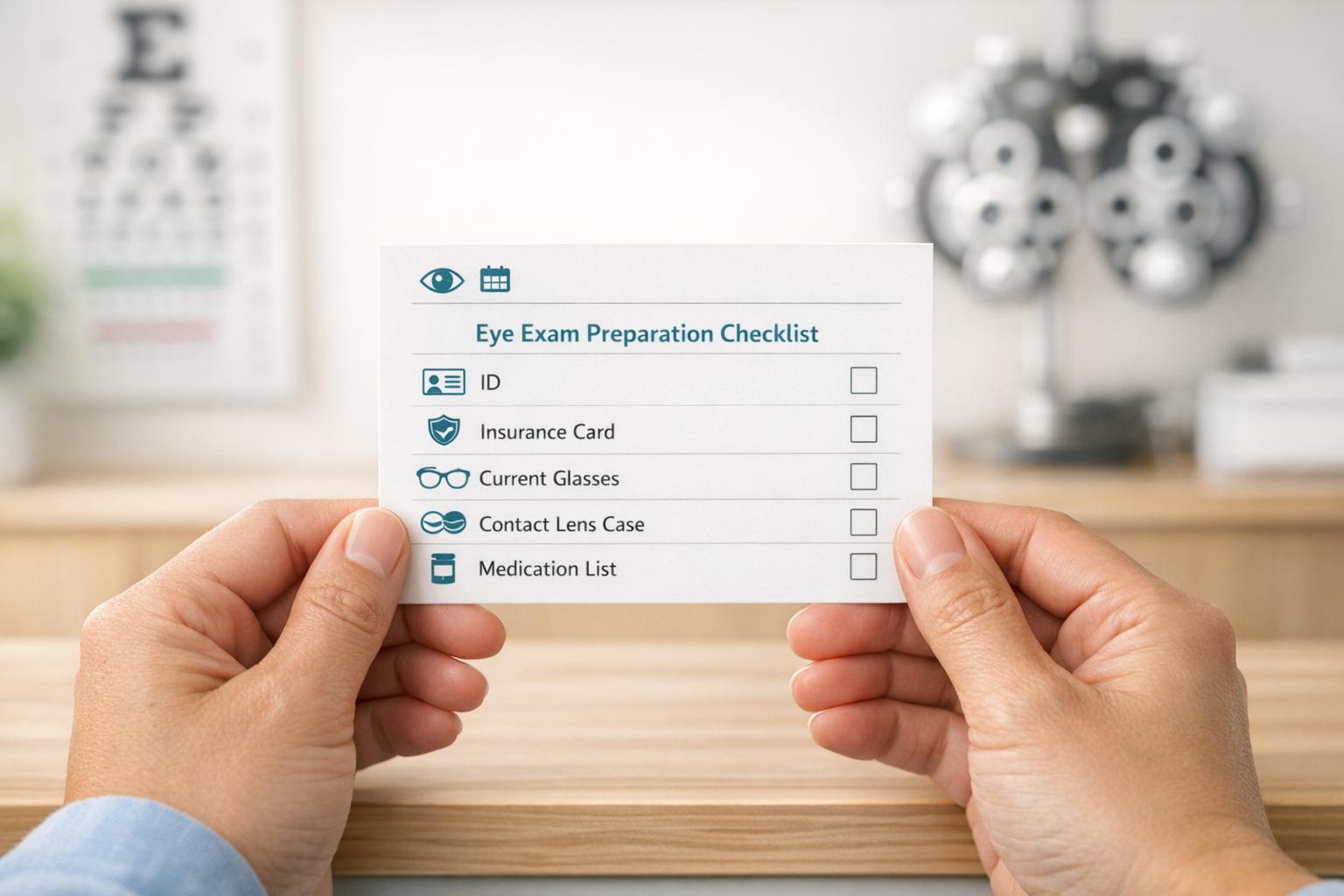 Eye Exam Preparation Guide