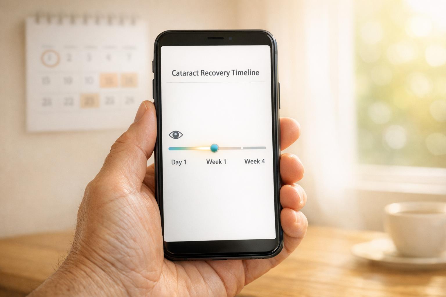 Cataract Recovery Timeline Calculator